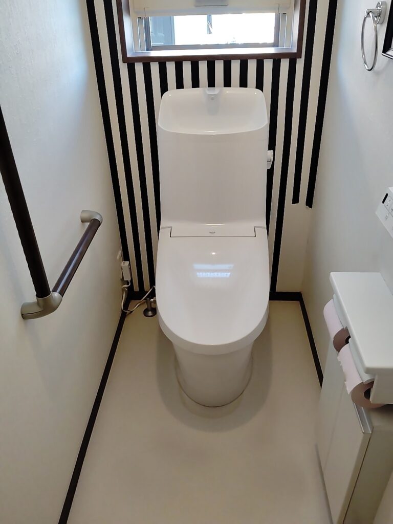 トイレ施工後